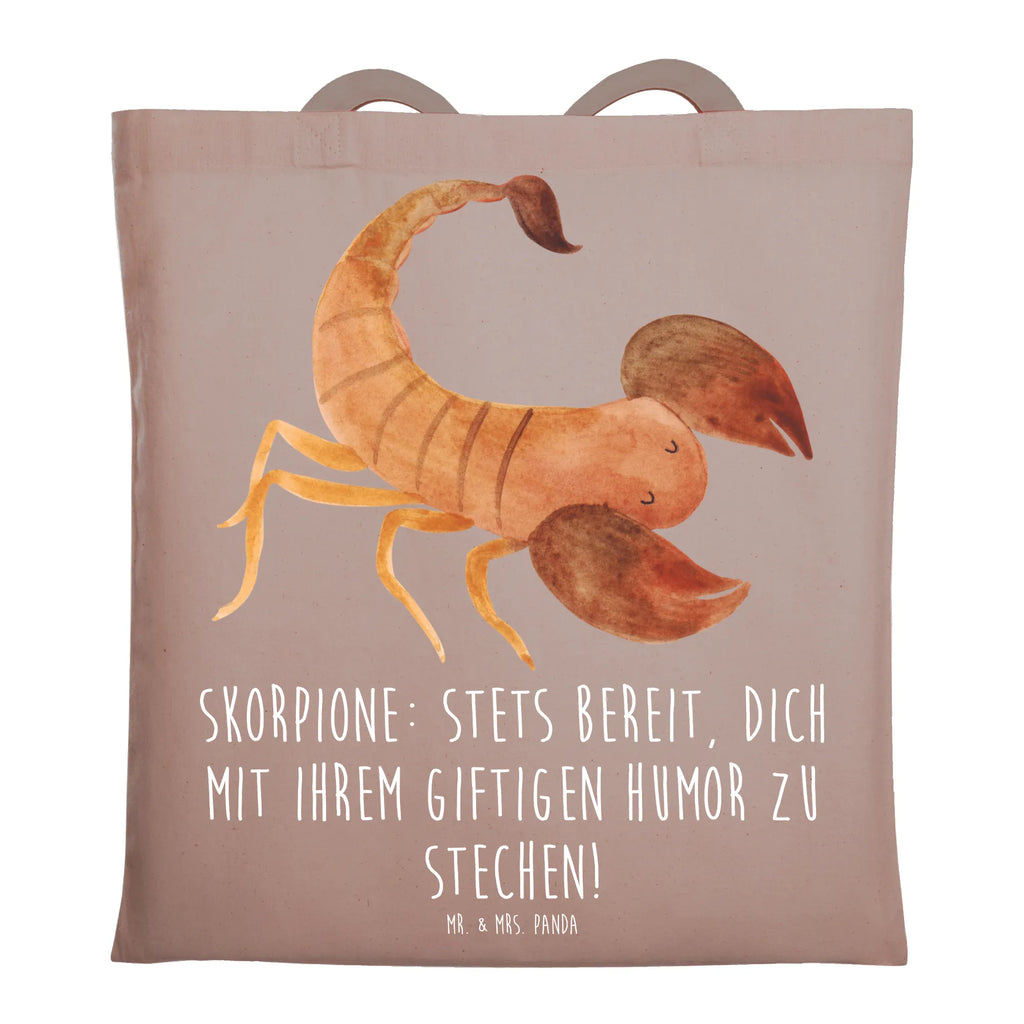 Tragetasche Skorpion Humor Jutetasche, Badetasche, Beutel, Beuteltasche, Shopper, Einkaufstasche, Umhängetasche, Tragetasche, Laptoptasche, Tasche, Stoffbeutel, Strandtasche, Stofftasche, Einkaufstüte, Schultertasche, Jutebeutel, Tierkreiszeichen, Sternzeichen, Horoskop, Astrologie, Aszendent