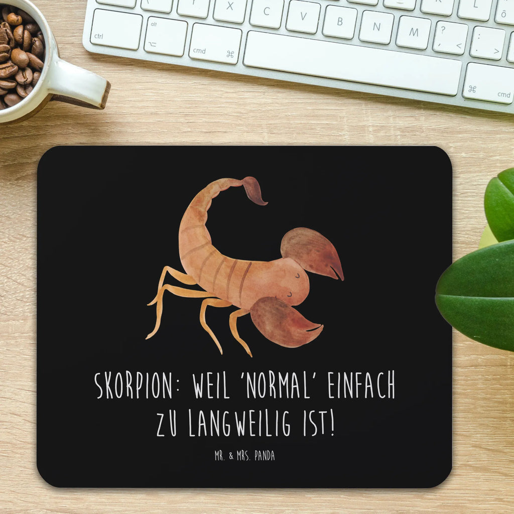Mouse mat Skorpion: Weil 'normal' einfach zu langweilig ist! Mauspad Büro, Büroausstattung, Arbeitszimmer, Mousepad, Mausunterlage, Computer zubehör, Einzigartiges Mauspad, Mauspad, Designer Mauspad, PC Zubehör, Tierkreiszeichen, Sternzeichen, Horoskop, Astrologie, Aszendent