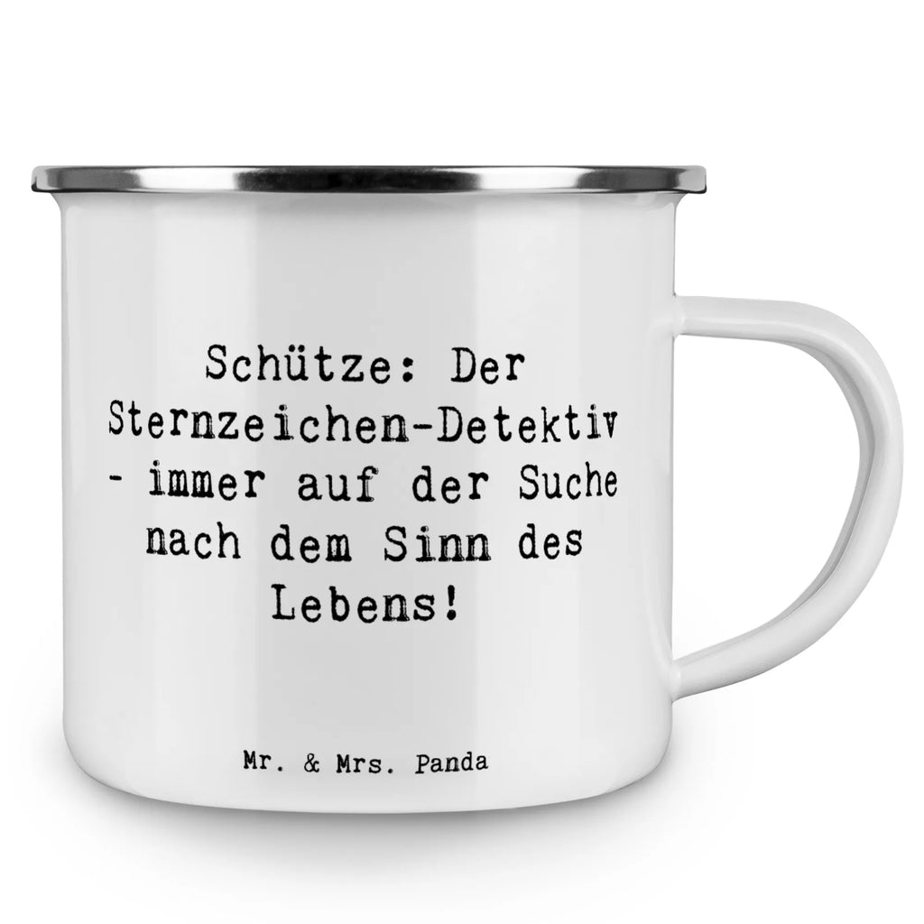 Enamel camping mug Saying Schütze: Der Sternzeichen-Detektiv - immer auf der Suche nach dem Sinn des Lebens! Outdoor Becher, Kaffee Blechtasse, Outdoor Tasse, Tasse Emaille, Edelstahl Trinkbecher, Tasse Camping, Trinkbecher, Camping Tasse Metall, Camping Becher, Emaille Tasse, Blechtasse Outdoor, Blechtasse, Metall Tasse, Emaille Trinkbecher, Camping Tasse Emaille, Emailletasse, Metalltasse für Camping, Blechtassen, Campingtassen, Metalltasse, Emaille Tasse Camping, Camping Tassen Emaille, Campingbecher, Campingtasse, Camping Tassen, Camping Becher Edelstahl, Emaille Becher Camping, Emaille Tassen, Emaille Campingbecher, Emaille Becher, Tierkreiszeichen, Sternzeichen, Horoskop, Astrologie, Aszendent