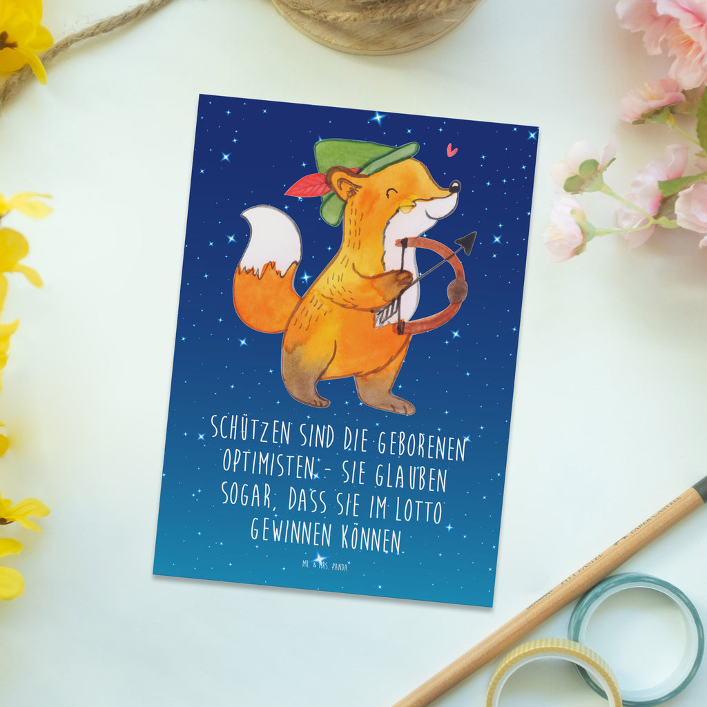 Postkarte Schütze Optimist Karte, Geschenkkarte, Ansichtskarte, Einladung, Einladungskarten Geburtstag, Geburtstagskarte, Postkarte, Grußkarte, Ansichtskarten, Einladungskarte, Einladung Geburtstag, Dankeskarte, Tierkreiszeichen, Sternzeichen, Horoskop, Astrologie, Aszendent