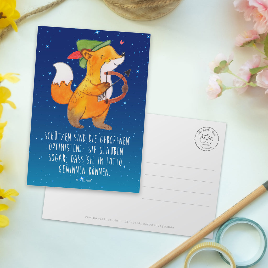 Postkarte Schütze Optimist Karte, Geschenkkarte, Ansichtskarte, Einladung, Einladungskarten Geburtstag, Geburtstagskarte, Postkarte, Grußkarte, Ansichtskarten, Einladungskarte, Einladung Geburtstag, Dankeskarte, Tierkreiszeichen, Sternzeichen, Horoskop, Astrologie, Aszendent