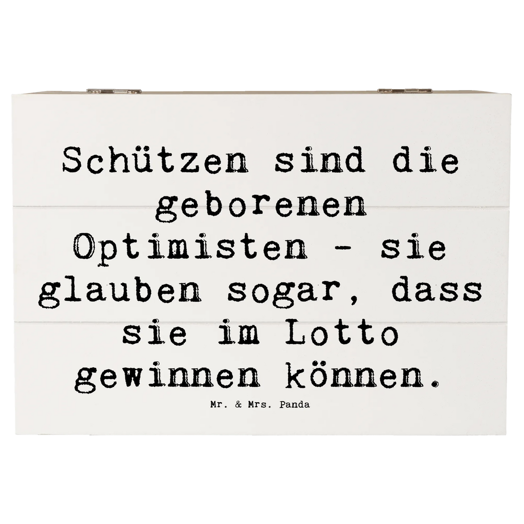 Holzkiste Spruch Schütze Optimist Erinnerungskiste, Schatulle, Geschenkdose, Holzkiste, XXL, Erinnerungsbox, Dekokiste, Kiste, Aufbewahrungsbox, Truhe, Geschenkbox, Schatzkiste, Tierkreiszeichen, Sternzeichen, Horoskop, Astrologie, Aszendent