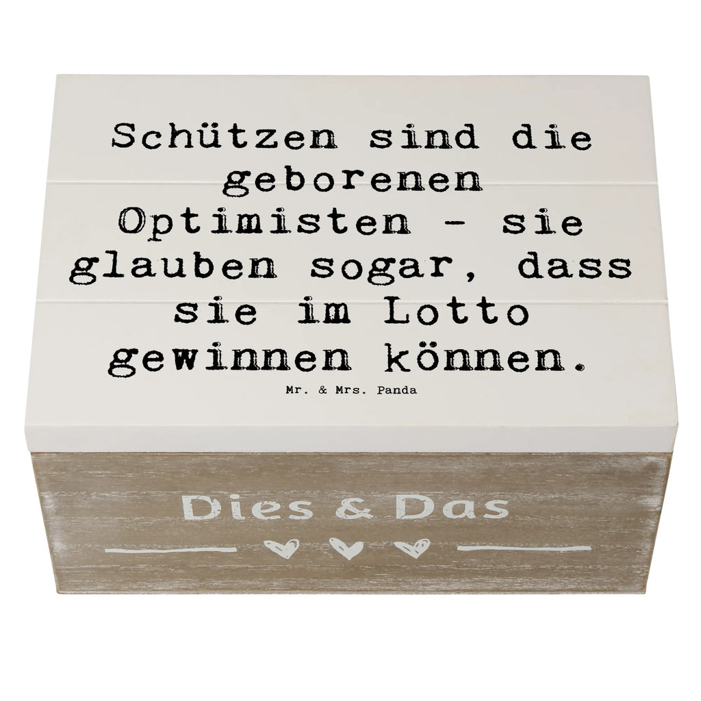 Holzkiste Spruch Schütze Optimist Erinnerungskiste, Schatulle, Geschenkdose, Holzkiste, XXL, Erinnerungsbox, Dekokiste, Kiste, Aufbewahrungsbox, Truhe, Geschenkbox, Schatzkiste, Tierkreiszeichen, Sternzeichen, Horoskop, Astrologie, Aszendent