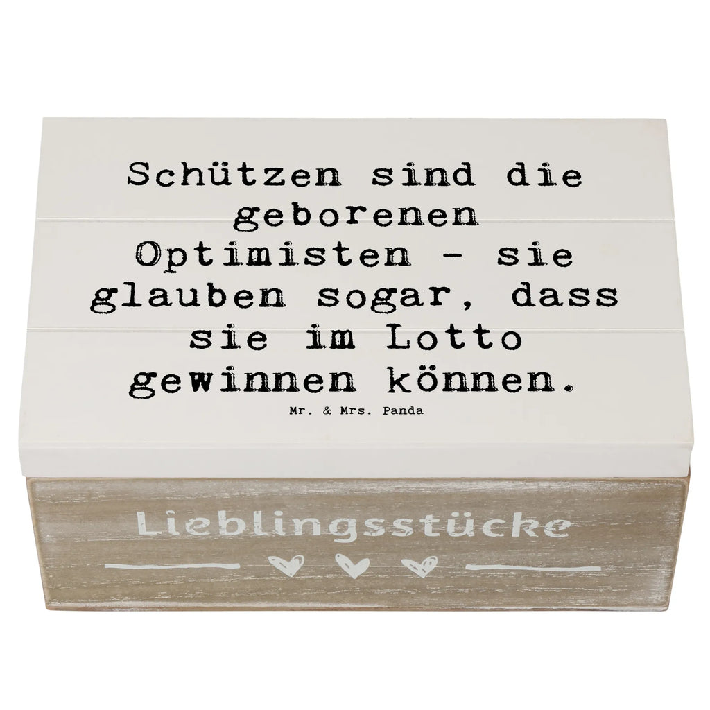 Holzkiste Spruch Schütze Optimist Erinnerungskiste, Schatulle, Geschenkdose, Holzkiste, XXL, Erinnerungsbox, Dekokiste, Kiste, Aufbewahrungsbox, Truhe, Geschenkbox, Schatzkiste, Tierkreiszeichen, Sternzeichen, Horoskop, Astrologie, Aszendent