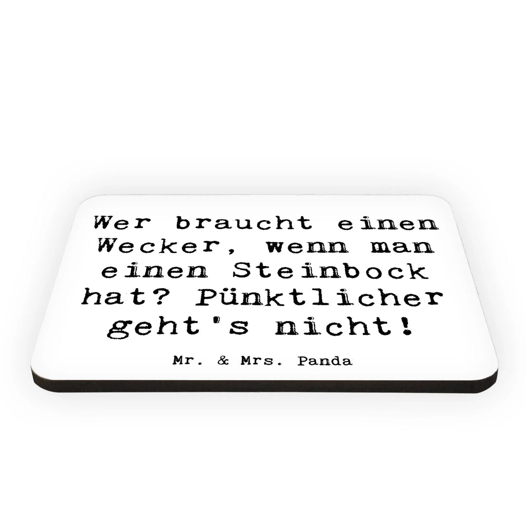 Magnet Spruch Steinbock Wecker Kühlschrankmagnet, Souvenir Magnet, Dekomagnet, Kühlschrank Dekoration, Notiz Magnet, Whiteboard Magnet, Motivmagnete, Pinnwandmagnet, Tierkreiszeichen, Sternzeichen, Horoskop, Astrologie, Aszendent