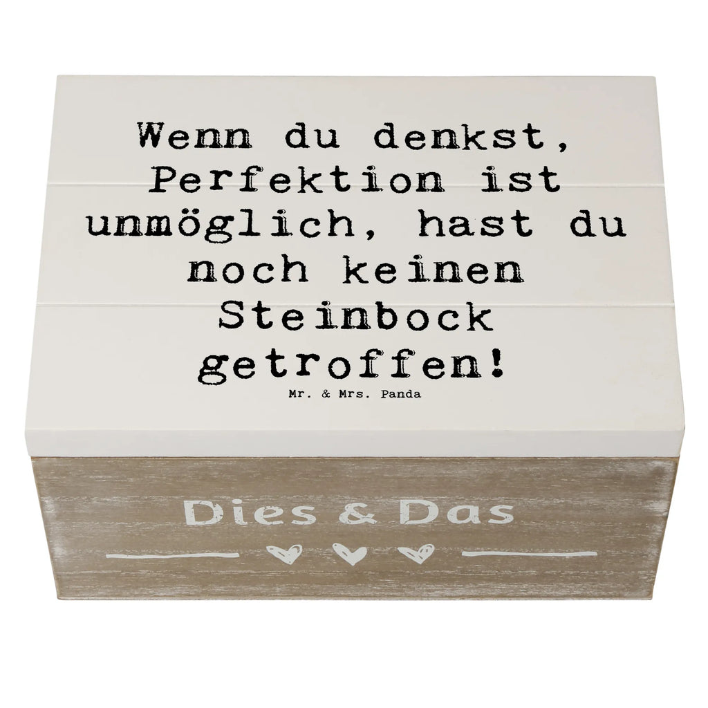 Holzkiste Spruch Steinbock Perfektion Kiste, Dekokiste, Holzkiste, Geschenkbox, Truhe, Aufbewahrungsbox, Erinnerungsbox, XXL, Geschenkdose, Erinnerungskiste, Schatzkiste, Schatulle, Tierkreiszeichen, Sternzeichen, Horoskop, Astrologie, Aszendent