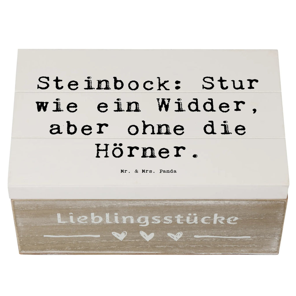 Holzkiste Spruch Steinbock Entschlossen Holzkiste, Aufbewahrungsbox, Geschenkdose, Schatzkiste, Erinnerungskiste, Geschenkbox, Schatulle, Erinnerungsbox, XXL, Dekokiste, Truhe, Kiste, Tierkreiszeichen, Sternzeichen, Horoskop, Astrologie, Aszendent