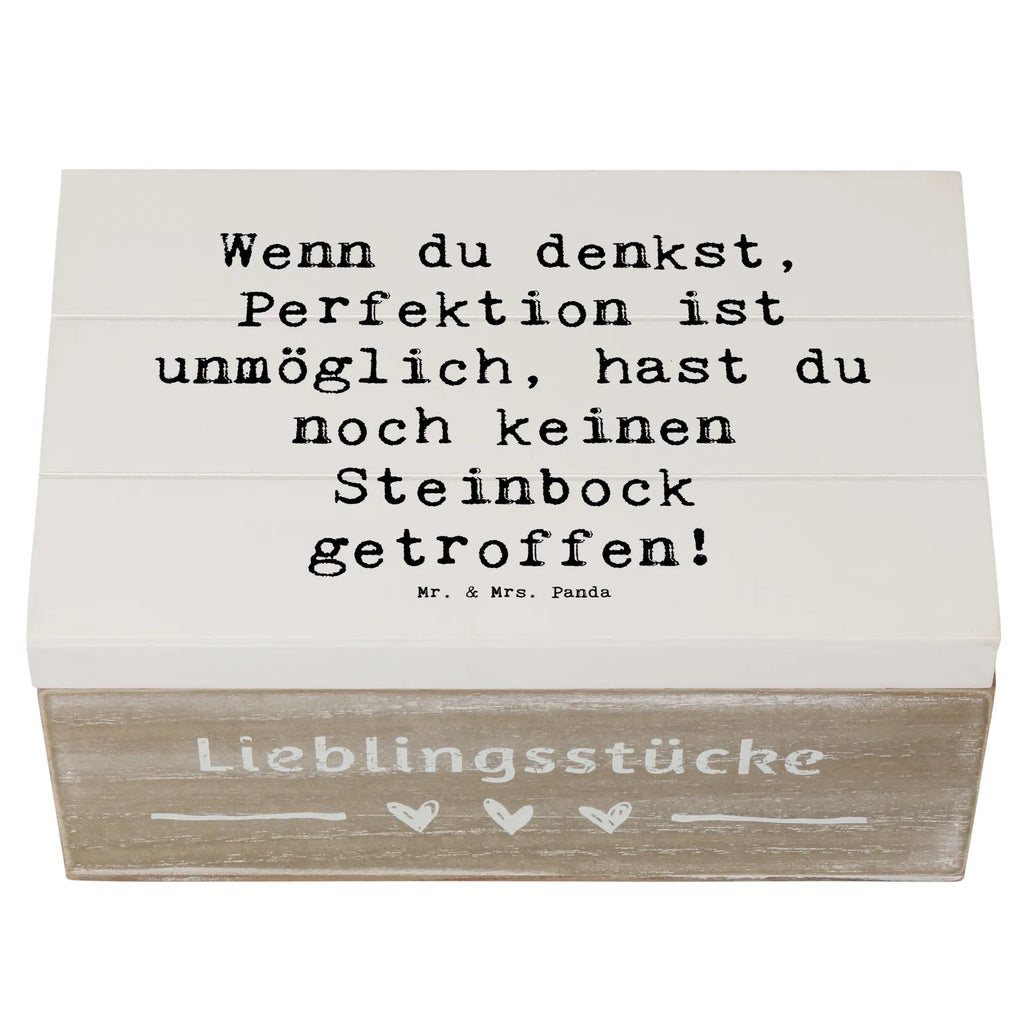 Holzkiste Spruch Steinbock Perfektion Kiste, Dekokiste, Holzkiste, Geschenkbox, Truhe, Aufbewahrungsbox, Erinnerungsbox, XXL, Geschenkdose, Erinnerungskiste, Schatzkiste, Schatulle, Tierkreiszeichen, Sternzeichen, Horoskop, Astrologie, Aszendent