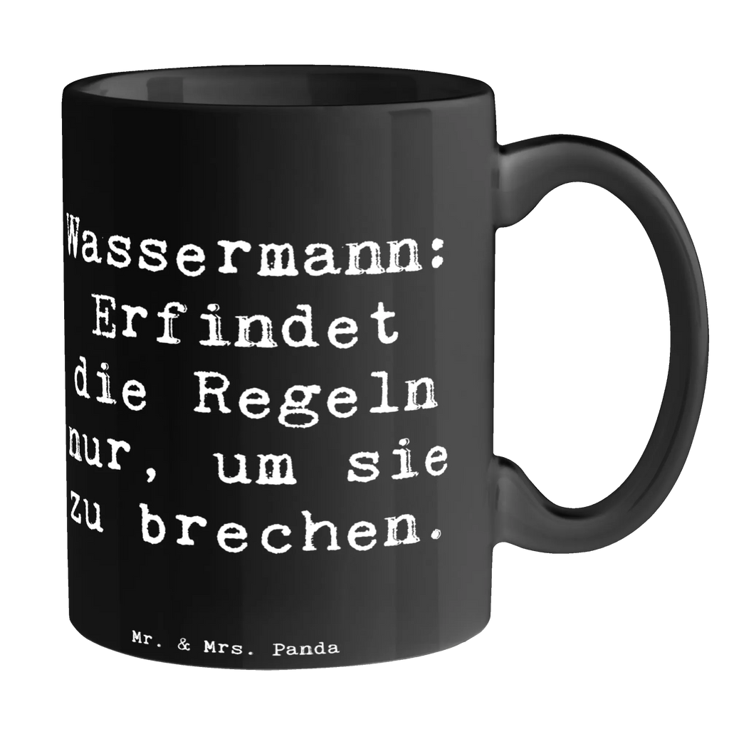 Tasse Spruch Wassermann Freigeist Bürotasse, Kaffeetasse, Keramiktasse, Porzellantasse, Tasse mit Zitaten, Teetasse, Tasse, Geschenktasse, Tasse mit Motiven, Tierkreiszeichen, Sternzeichen, Horoskop, Astrologie, Aszendent