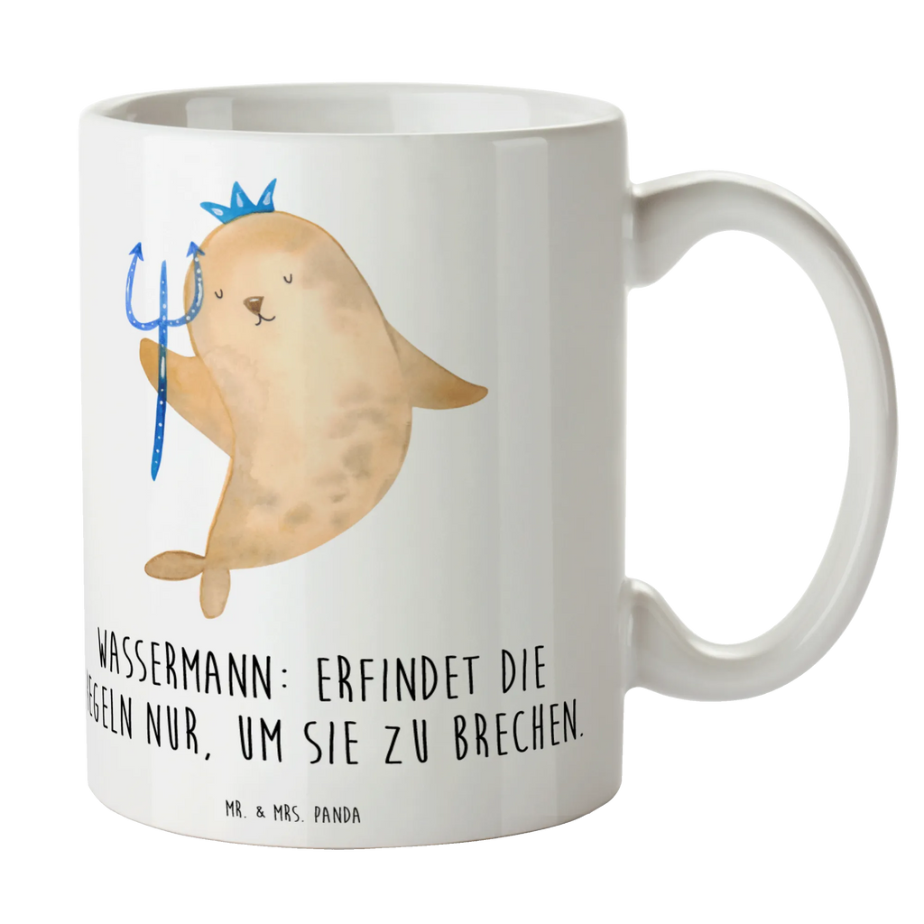 Tasse Wassermann Freigeist Tasse mit Motiven, Tasse, Keramiktasse, Geschenktasse, Kaffeetasse, Tasse mit Zitaten, Porzellantasse, Teetasse, Bürotasse, Tierkreiszeichen, Sternzeichen, Horoskop, Astrologie, Aszendent