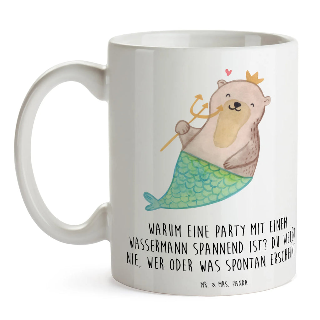 Mug Warum eine Party mit einem Wassermann spannend ist? Du weißt nie, wer oder was spontan erscheint! Porzellantasse, Tasse mit Motiven, Teetasse, Geschenktasse, Keramiktasse, Kaffeetasse, Tasse, Bürotasse, Tasse mit Zitaten, Tierkreiszeichen, Sternzeichen, Horoskop, Astrologie, Aszendent