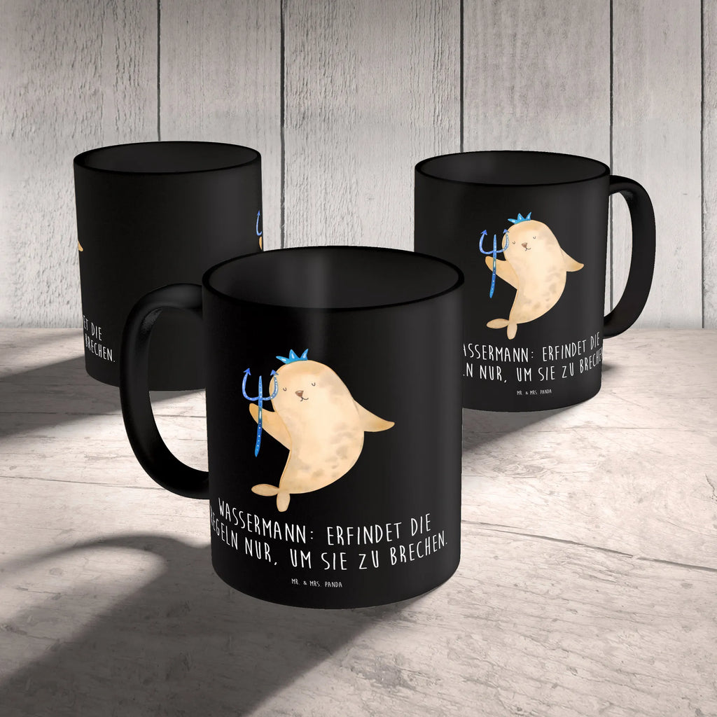 Tasse Wassermann Freigeist Tasse mit Motiven, Tasse, Keramiktasse, Geschenktasse, Kaffeetasse, Tasse mit Zitaten, Porzellantasse, Teetasse, Bürotasse, Tierkreiszeichen, Sternzeichen, Horoskop, Astrologie, Aszendent