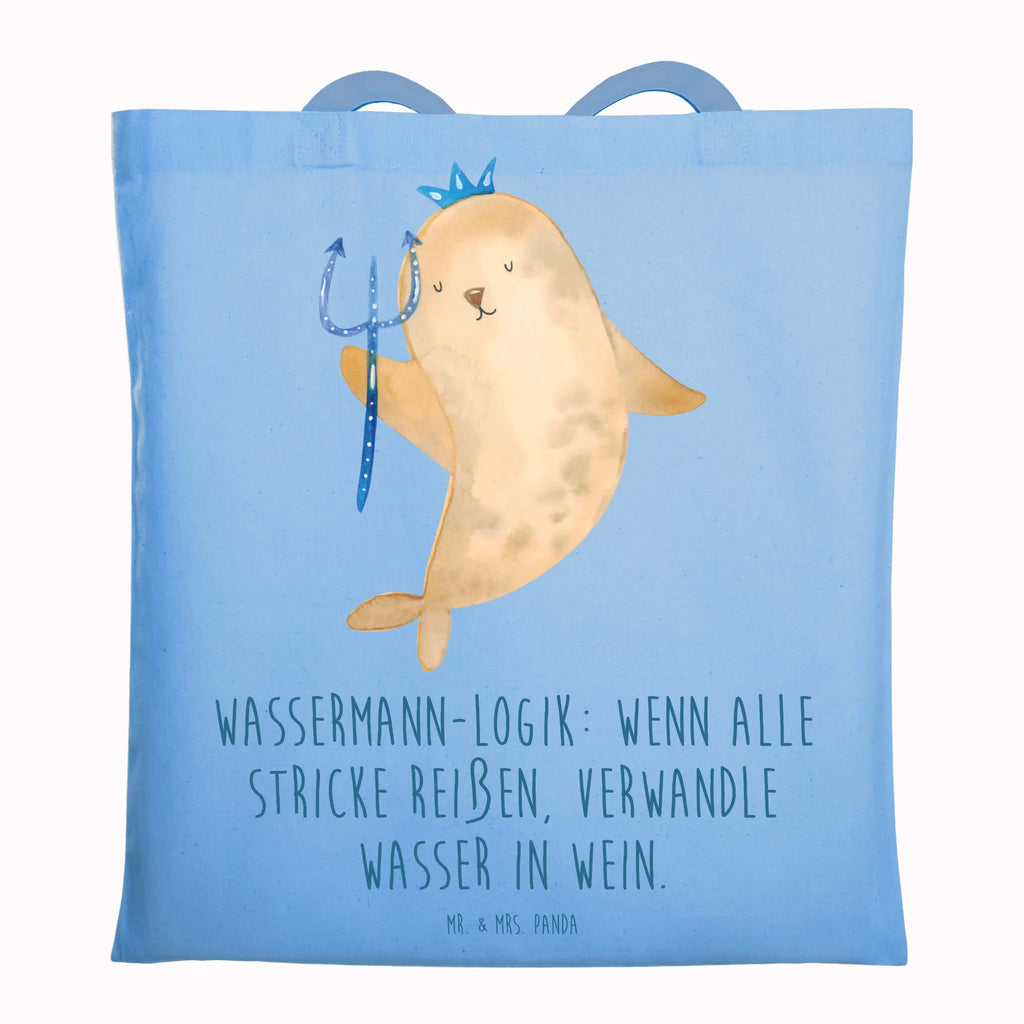 Tragetasche Wassermann Logik Beutel, Schultertasche, Jutetasche, Jutebeutel, Beuteltasche, Stoffbeutel, Einkaufstüte, Shopper, Einkaufstasche, Strandtasche, Laptoptasche, Tragetasche, Stofftasche, Umhängetasche, Badetasche, Tasche, Tierkreiszeichen, Sternzeichen, Horoskop, Astrologie, Aszendent
