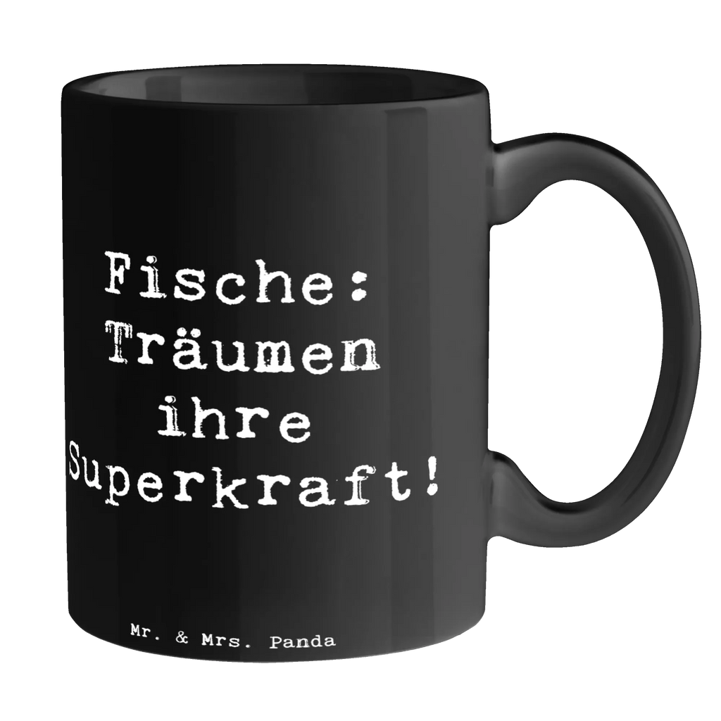 Tasse Spruch Fische Kraft Kaffeetasse, Tasse mit Zitaten, Teetasse, Tasse mit Motiven, Porzellantasse, Keramiktasse, Geschenktasse, Tasse, Bürotasse, Tierkreiszeichen, Sternzeichen, Horoskop, Astrologie, Aszendent