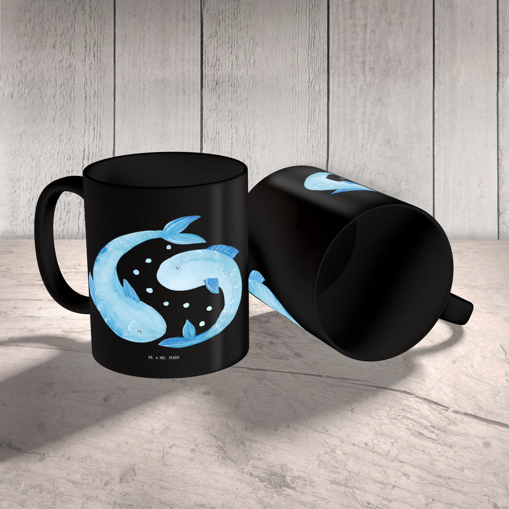 Tasse Fische Schwarm Teetasse, Porzellantasse, Kaffeetasse, Tasse mit Zitaten, Keramiktasse, Bürotasse, Tasse, Tasse mit Motiven, Geschenktasse, Tierkreiszeichen, Sternzeichen, Horoskop, Astrologie, Aszendent