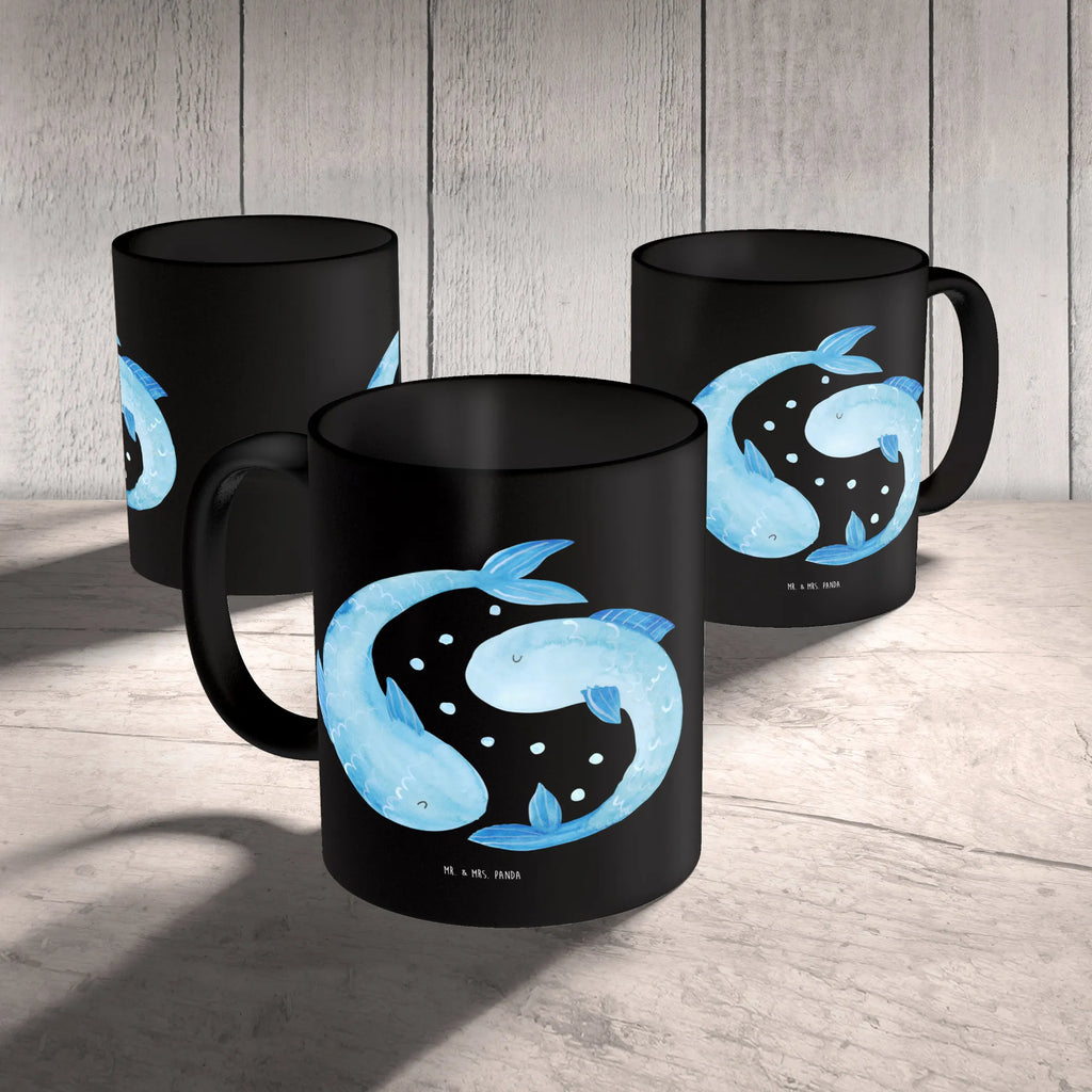 Tasse Fische Schwarm Teetasse, Porzellantasse, Kaffeetasse, Tasse mit Zitaten, Keramiktasse, Bürotasse, Tasse, Tasse mit Motiven, Geschenktasse, Tierkreiszeichen, Sternzeichen, Horoskop, Astrologie, Aszendent