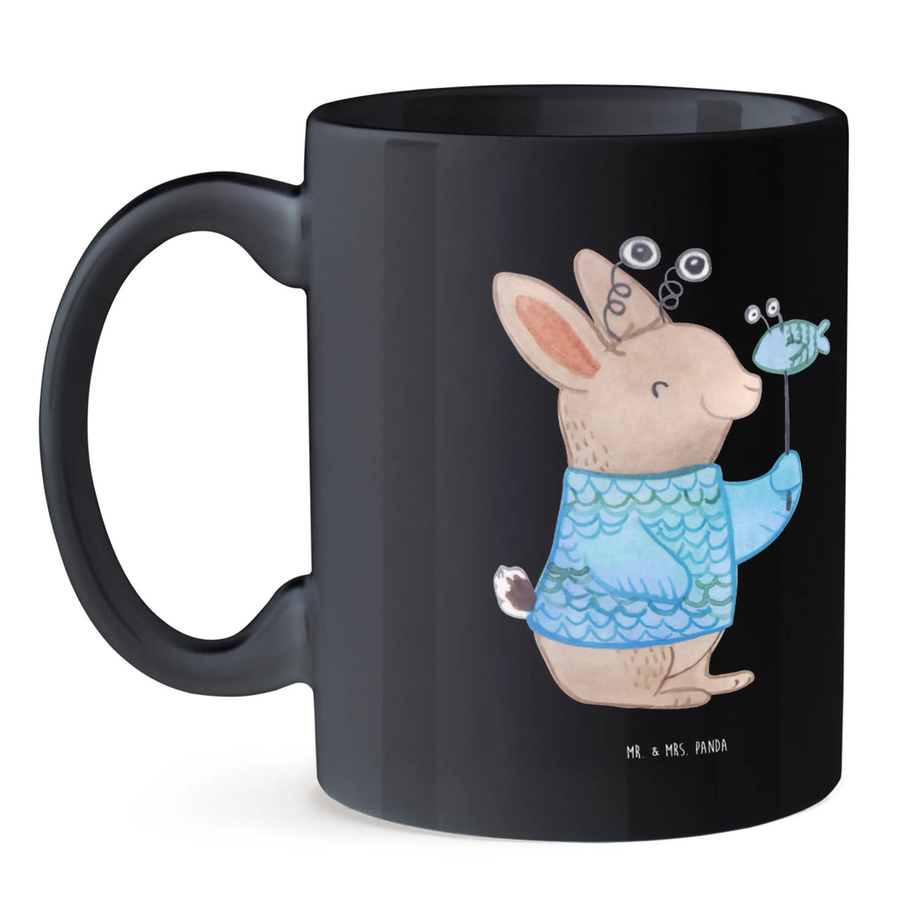 Tasse Fische Flow Spaß Keramiktasse, Tasse mit Motiven, Geschenktasse, Bürotasse, Tasse, Tasse mit Zitaten, Teetasse, Porzellantasse, Kaffeetasse, Tierkreiszeichen, Sternzeichen, Horoskop, Astrologie, Aszendent