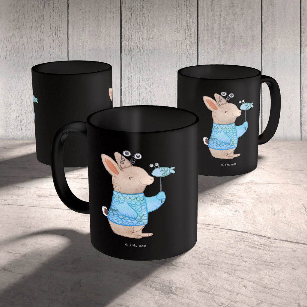 Tasse Fische Flow Spaß Keramiktasse, Tasse mit Motiven, Geschenktasse, Bürotasse, Tasse, Tasse mit Zitaten, Teetasse, Porzellantasse, Kaffeetasse, Tierkreiszeichen, Sternzeichen, Horoskop, Astrologie, Aszendent