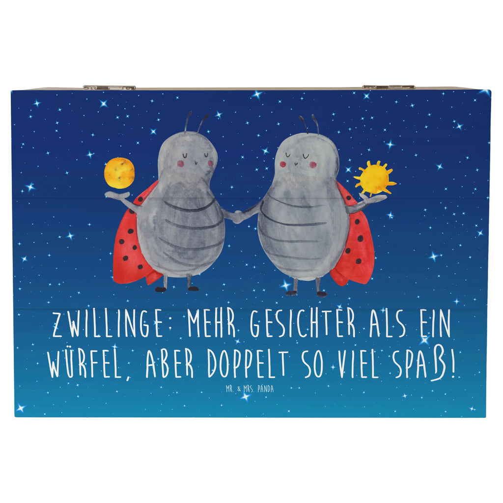 Holzkiste Zwillinge Spaß Geschenkdose, Truhe, Schatulle, Schatzkiste, Dekokiste, XXL, Erinnerungskiste, Holzkiste, Aufbewahrungsbox, Kiste, Geschenkbox, Erinnerungsbox, Tierkreiszeichen, Sternzeichen, Horoskop, Astrologie, Aszendent