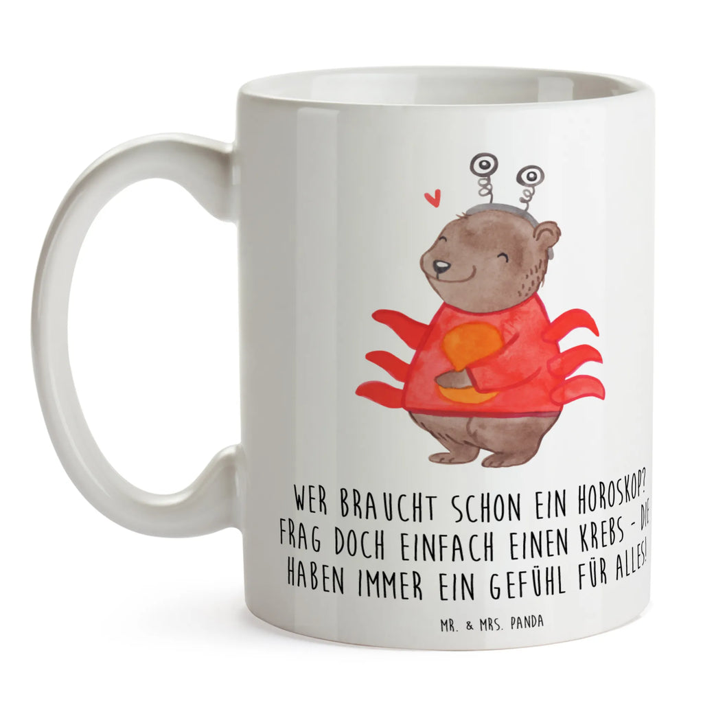 Tasse Krebs Gefühl Tasse mit Motiven, Keramiktasse, Bürotasse, Tasse mit Zitaten, Teetasse, Porzellantasse, Kaffeetasse, Geschenktasse, Tasse, Tierkreiszeichen, Sternzeichen, Horoskop, Astrologie, Aszendent