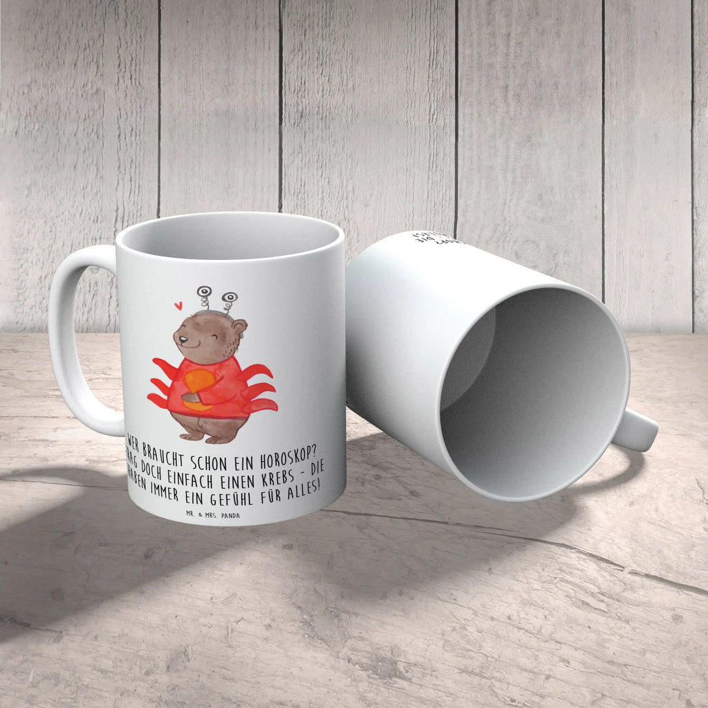 Tasse Krebs Gefühl Tasse mit Motiven, Keramiktasse, Bürotasse, Tasse mit Zitaten, Teetasse, Porzellantasse, Kaffeetasse, Geschenktasse, Tasse, Tierkreiszeichen, Sternzeichen, Horoskop, Astrologie, Aszendent