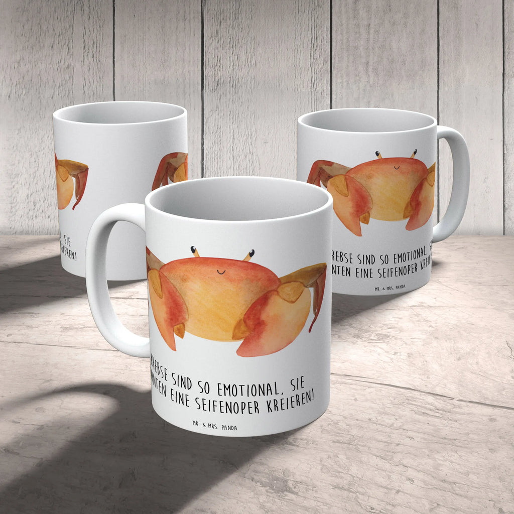 Tasse Emotionaler Krebs Geschenktasse, Porzellantasse, Teetasse, Tasse mit Motiven, Bürotasse, Kaffeetasse, Tasse mit Zitaten, Keramiktasse, Tasse, Tierkreiszeichen, Sternzeichen, Horoskop, Astrologie, Aszendent