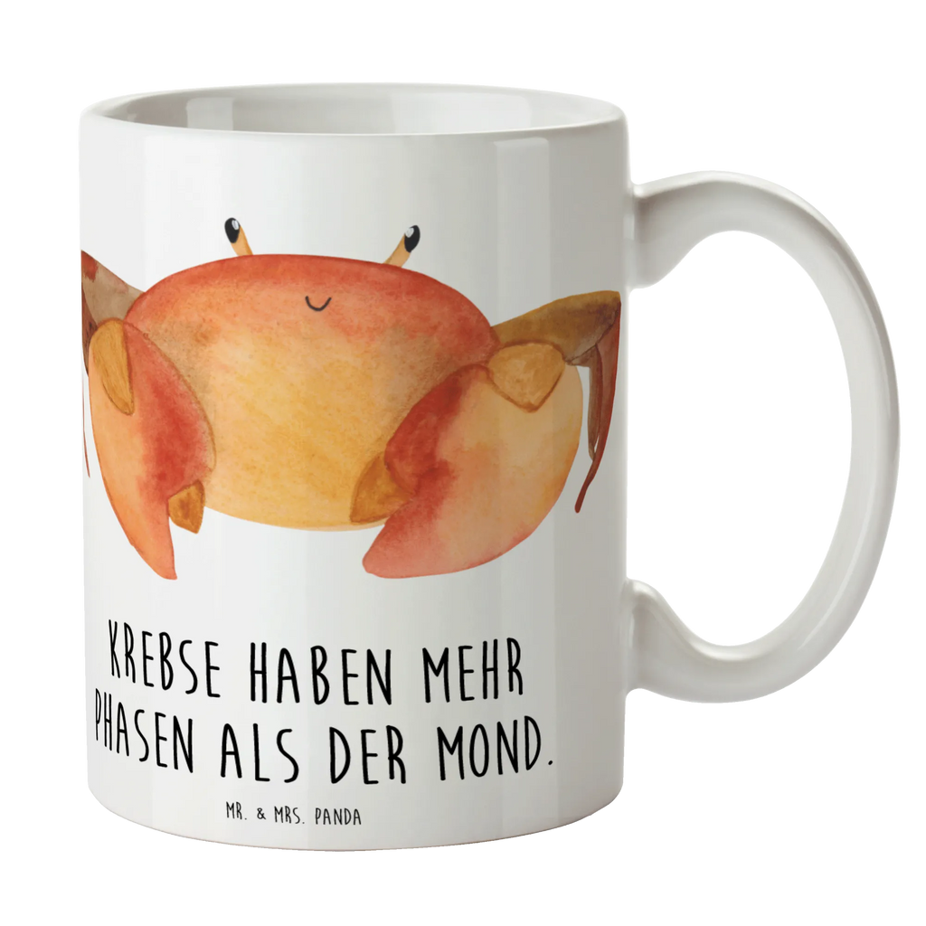 Tasse Krebs Phasen Geschenktasse, Kaffeetasse, Bürotasse, Tasse, Tasse mit Zitaten, Teetasse, Porzellantasse, Tasse mit Motiven, Keramiktasse, Tierkreiszeichen, Sternzeichen, Horoskop, Astrologie, Aszendent