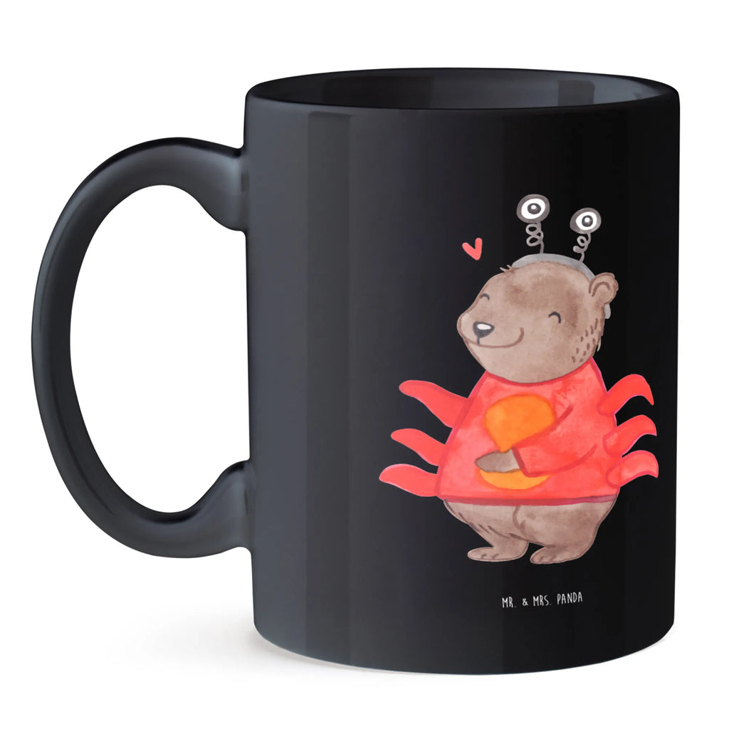 Tasse Krebs Genießer Teetasse, Tasse mit Zitaten, Bürotasse, Kaffeetasse, Tasse, Geschenktasse, Keramiktasse, Tasse mit Motiven, Porzellantasse, Tierkreiszeichen, Sternzeichen, Horoskop, Astrologie, Aszendent