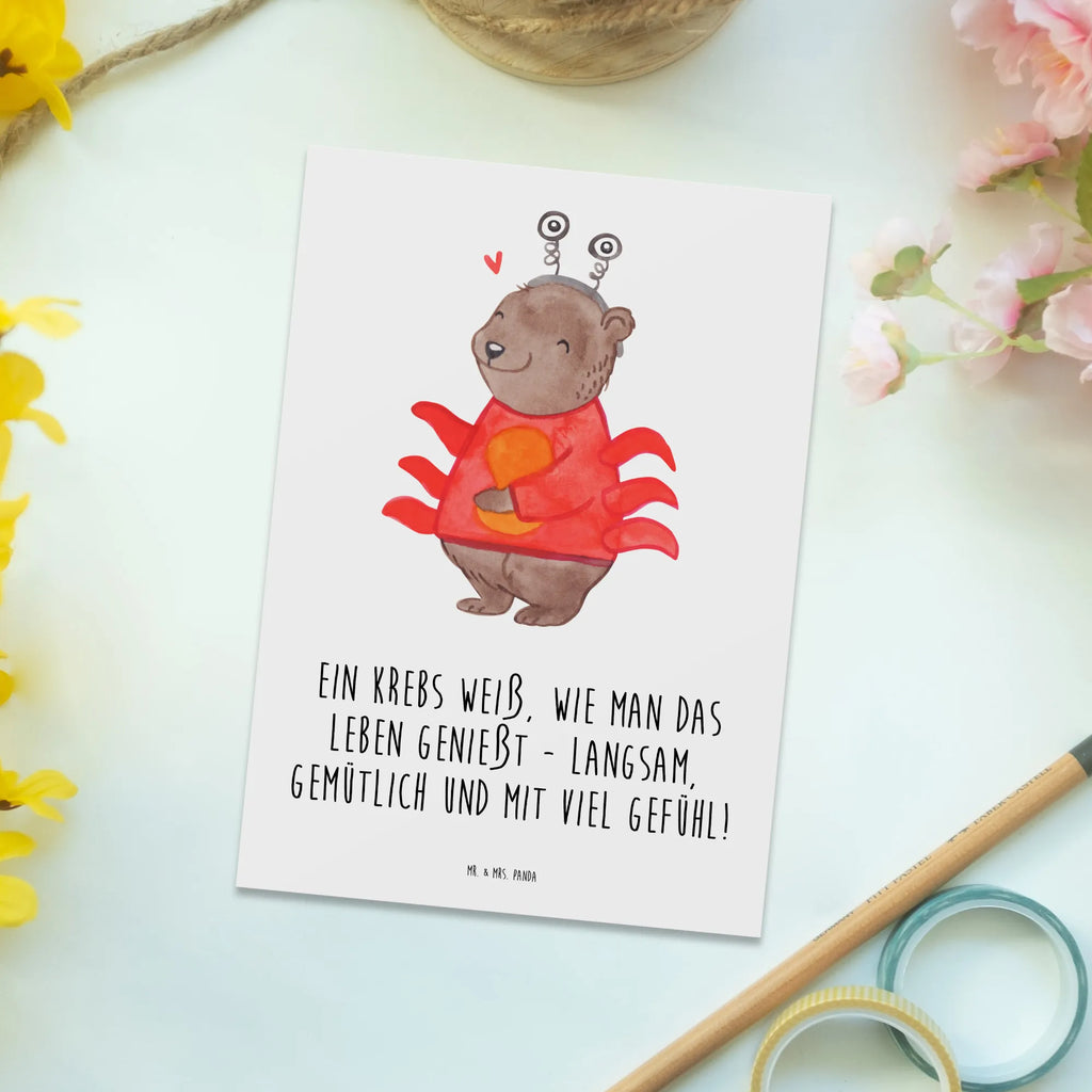 Postkarte Krebs Genießer Karte, Ansichtskarte, Einladung, Postkarte, Geburtstagskarte, Grußkarte, Dankeskarte, Geschenkkarte, Ansichtskarten, Einladungskarte, Einladung Geburtstag, Einladungskarten Geburtstag, Tierkreiszeichen, Sternzeichen, Horoskop, Astrologie, Aszendent