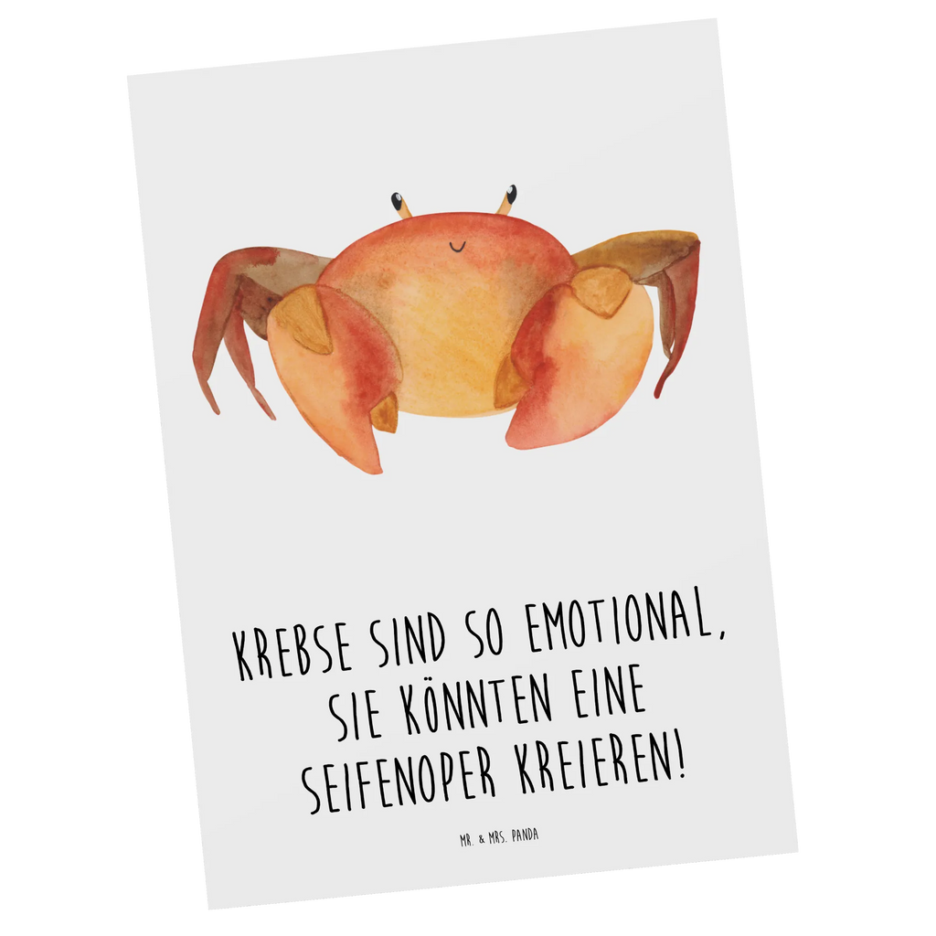 Postkarte Emotionaler Krebs Geschenkkarte, Ansichtskarte, Geburtstagskarte, Einladungskarte, Grußkarte, Einladung, Einladung Geburtstag, Ansichtskarten, Dankeskarte, Karte, Postkarte, Einladungskarten Geburtstag, Tierkreiszeichen, Sternzeichen, Horoskop, Astrologie, Aszendent