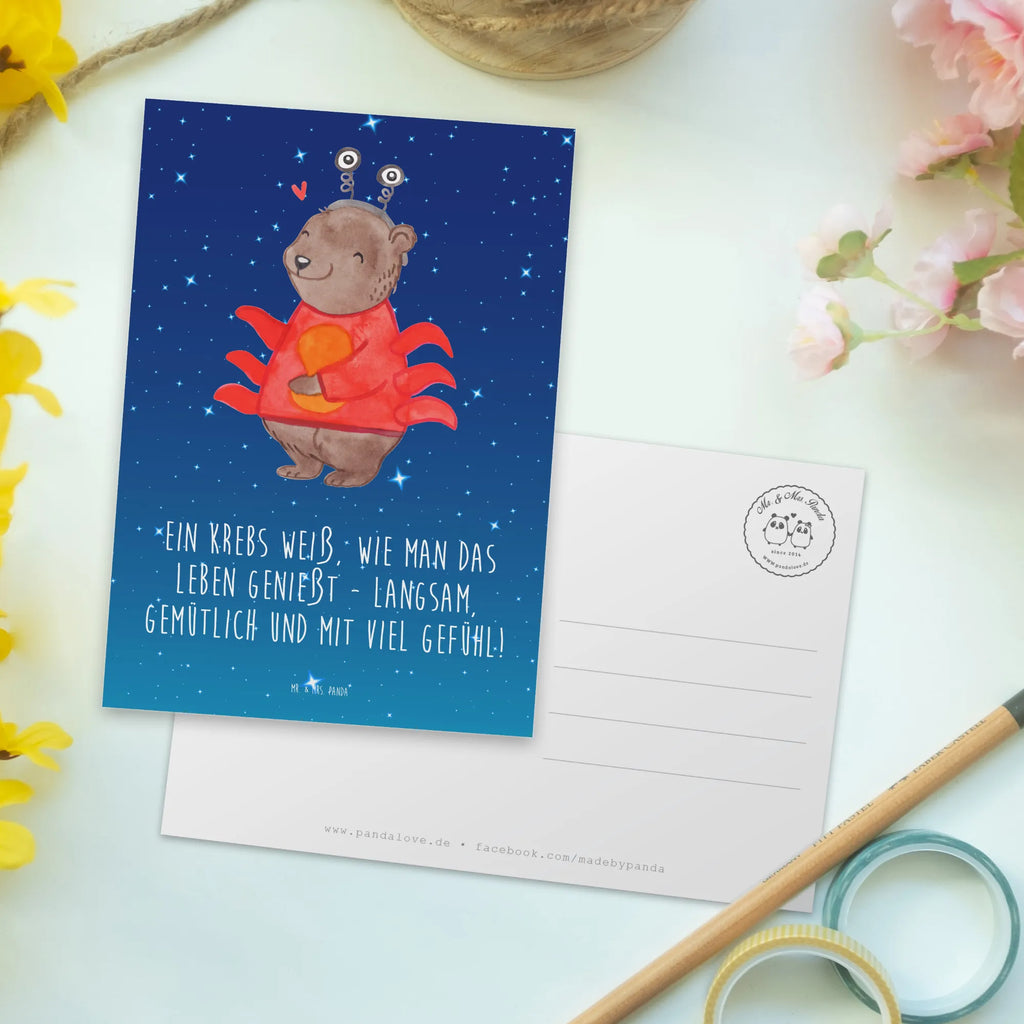 Postkarte Krebs Genießer Karte, Ansichtskarte, Einladung, Postkarte, Geburtstagskarte, Grußkarte, Dankeskarte, Geschenkkarte, Ansichtskarten, Einladungskarte, Einladung Geburtstag, Einladungskarten Geburtstag, Tierkreiszeichen, Sternzeichen, Horoskop, Astrologie, Aszendent