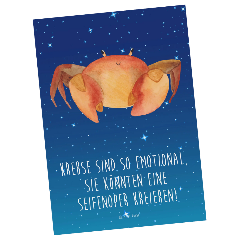 Postkarte Emotionaler Krebs Geschenkkarte, Ansichtskarte, Geburtstagskarte, Einladungskarte, Grußkarte, Einladung, Einladung Geburtstag, Ansichtskarten, Dankeskarte, Karte, Postkarte, Einladungskarten Geburtstag, Tierkreiszeichen, Sternzeichen, Horoskop, Astrologie, Aszendent