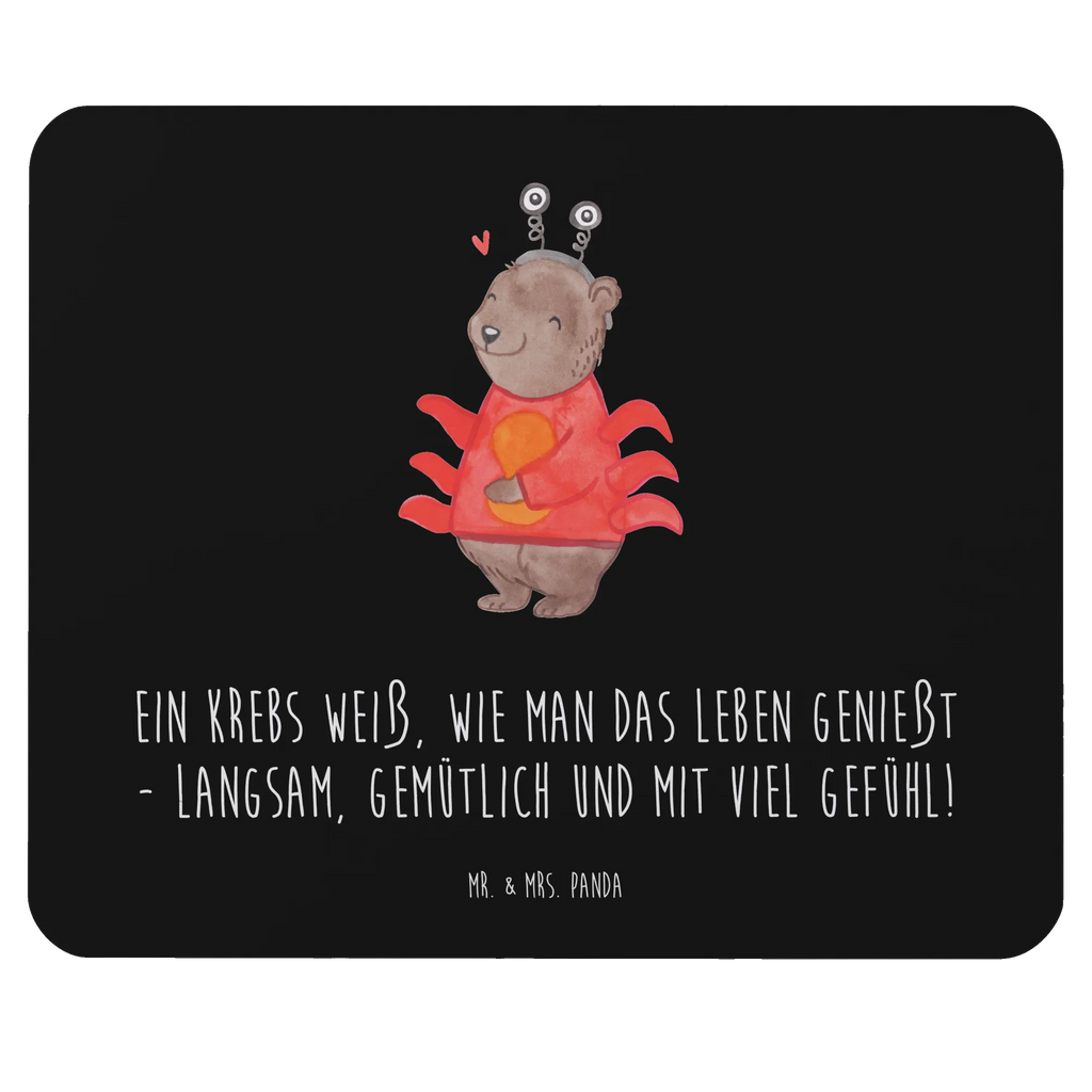 Mouse mat Ein Krebs weiß, wie man das Leben genießt - langsam, gemütlich und mit viel Gefühl! Designer Mauspad, PC Zubehör, Computer zubehör, Mauspad Büro, Büroausstattung, Mausunterlage, Mousepad, Einzigartiges Mauspad, Mauspad, Arbeitszimmer, Tierkreiszeichen, Sternzeichen, Horoskop, Astrologie, Aszendent