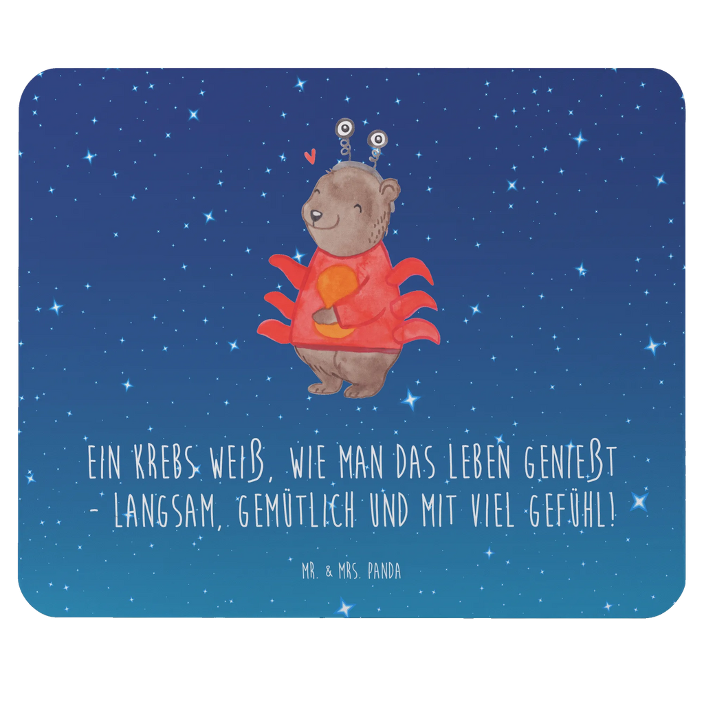Mouse mat Ein Krebs weiß, wie man das Leben genießt - langsam, gemütlich und mit viel Gefühl! Designer Mauspad, PC Zubehör, Computer zubehör, Mauspad Büro, Büroausstattung, Mausunterlage, Mousepad, Einzigartiges Mauspad, Mauspad, Arbeitszimmer, Tierkreiszeichen, Sternzeichen, Horoskop, Astrologie, Aszendent