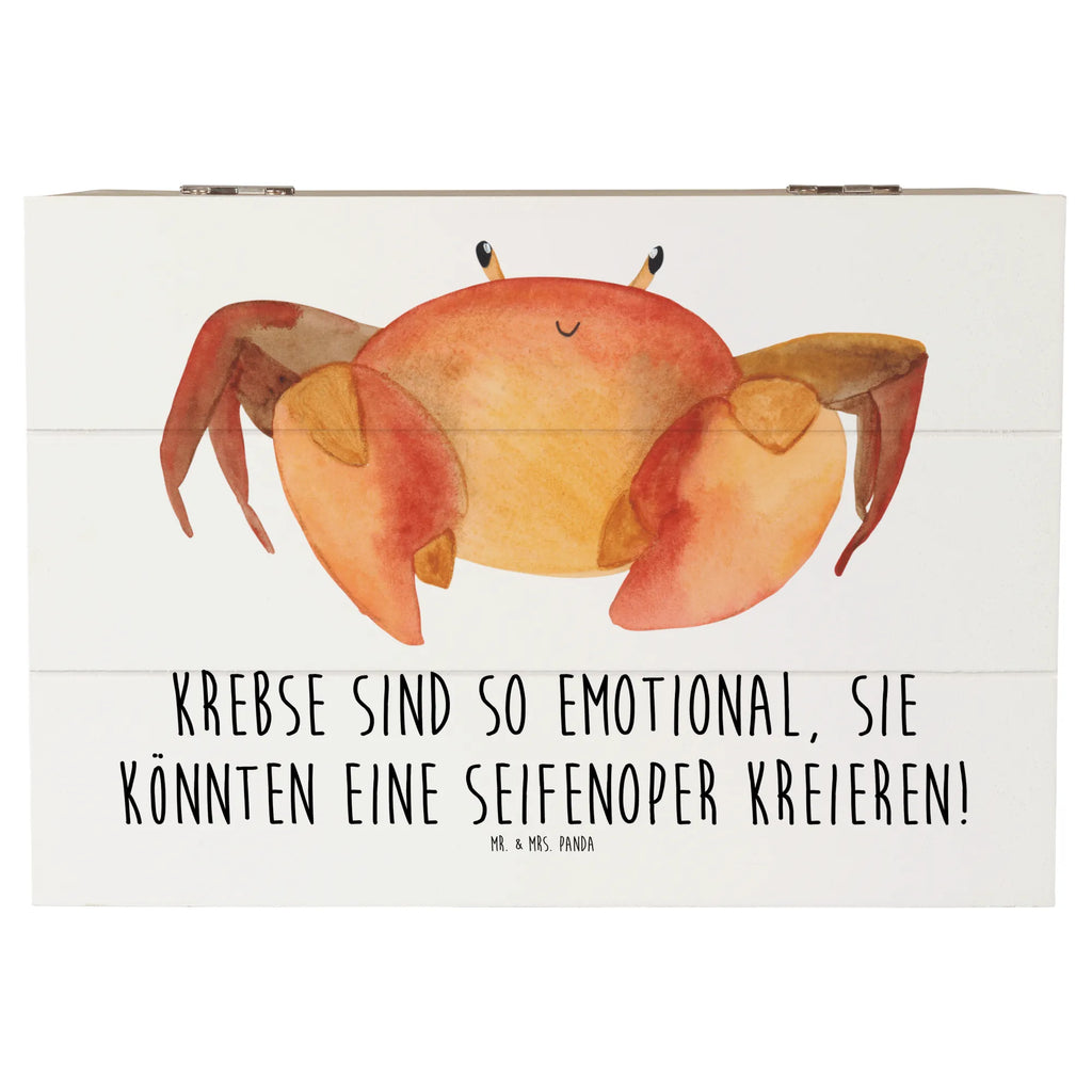 Holzkiste Emotionaler Krebs Schatulle, Geschenkbox, Geschenkdose, XXL, Aufbewahrungsbox, Holzkiste, Kiste, Truhe, Schatzkiste, Dekokiste, Erinnerungsbox, Erinnerungskiste, Tierkreiszeichen, Sternzeichen, Horoskop, Astrologie, Aszendent