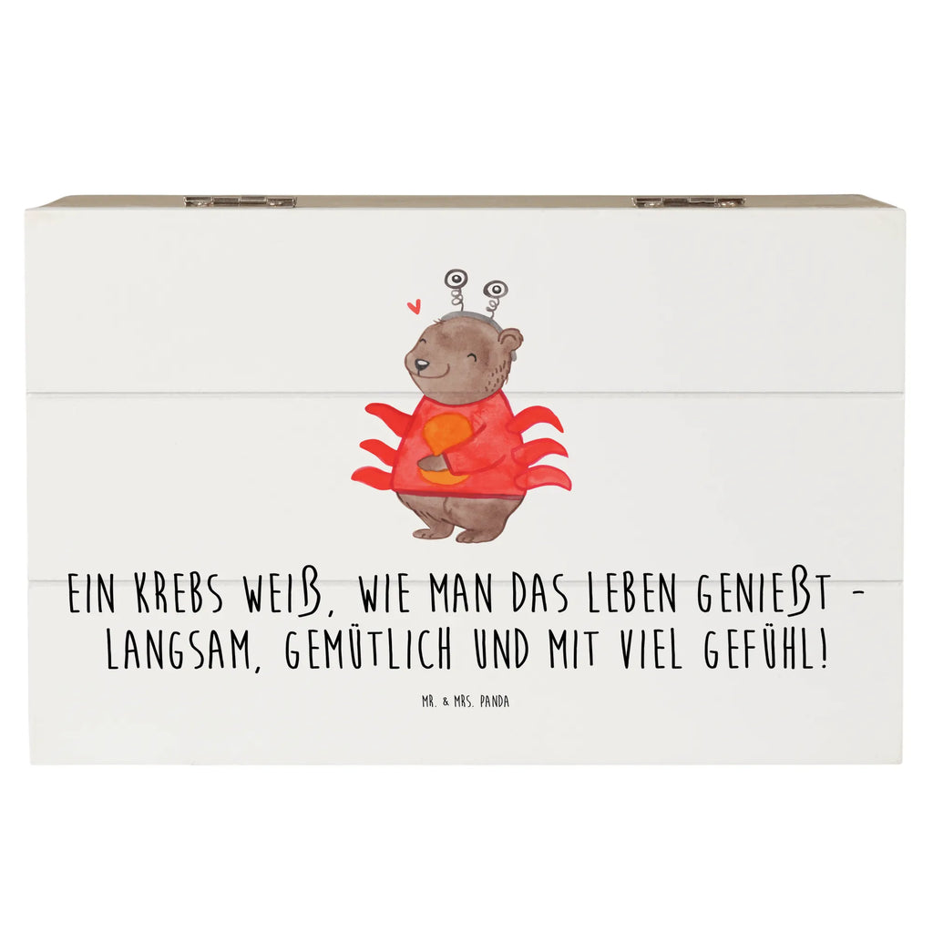 Holzkiste Krebs Genießer Aufbewahrungsbox, Kiste, Schatzkiste, Truhe, Dekokiste, Erinnerungsbox, Schatulle, Geschenkdose, XXL, Geschenkbox, Erinnerungskiste, Holzkiste, Tierkreiszeichen, Sternzeichen, Horoskop, Astrologie, Aszendent