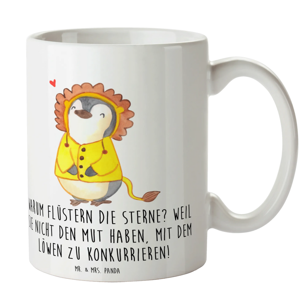 Tasse Sterne und Löwe Teetasse, Keramiktasse, Porzellantasse, Tasse mit Motiven, Kaffeetasse, Tasse mit Zitaten, Geschenktasse, Tasse, Bürotasse, Tierkreiszeichen, Sternzeichen, Horoskop, Astrologie, Aszendent