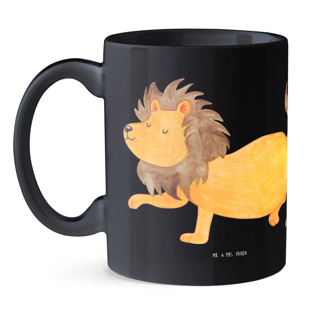 Tasse Majestätischer Löwe Tasse mit Motiven, Tasse, Bürotasse, Kaffeetasse, Teetasse, Geschenktasse, Tasse mit Zitaten, Keramiktasse, Porzellantasse, Tierkreiszeichen, Sternzeichen, Horoskop, Astrologie, Aszendent