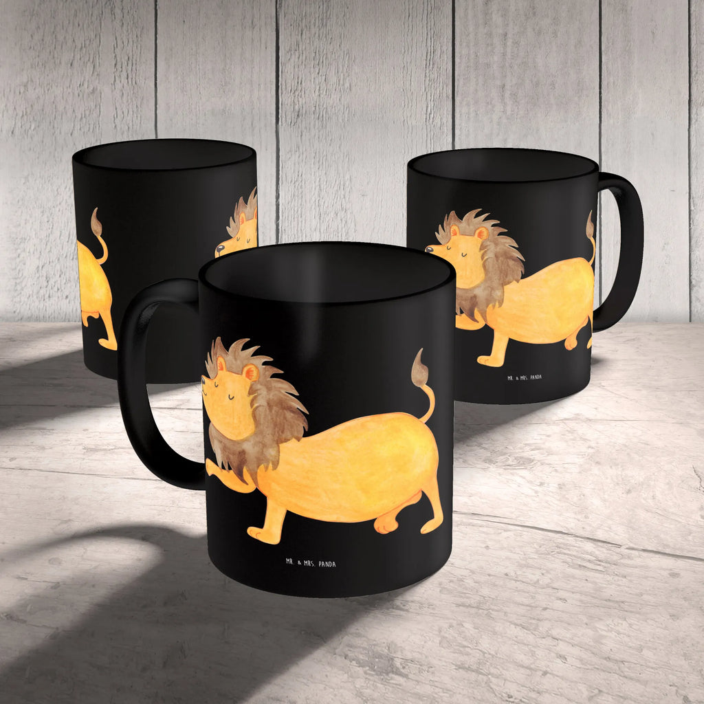 Tasse Majestätischer Löwe Tasse mit Motiven, Tasse, Bürotasse, Kaffeetasse, Teetasse, Geschenktasse, Tasse mit Zitaten, Keramiktasse, Porzellantasse, Tierkreiszeichen, Sternzeichen, Horoskop, Astrologie, Aszendent