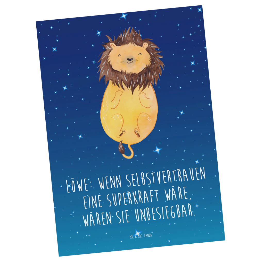 Postkarte Löwe Superkraft Karte, Grußkarte, Ansichtskarten, Einladung Geburtstag, Einladung, Einladungskarten Geburtstag, Geschenkkarte, Geburtstagskarte, Postkarte, Dankeskarte, Einladungskarte, Ansichtskarte, Tierkreiszeichen, Sternzeichen, Horoskop, Astrologie, Aszendent