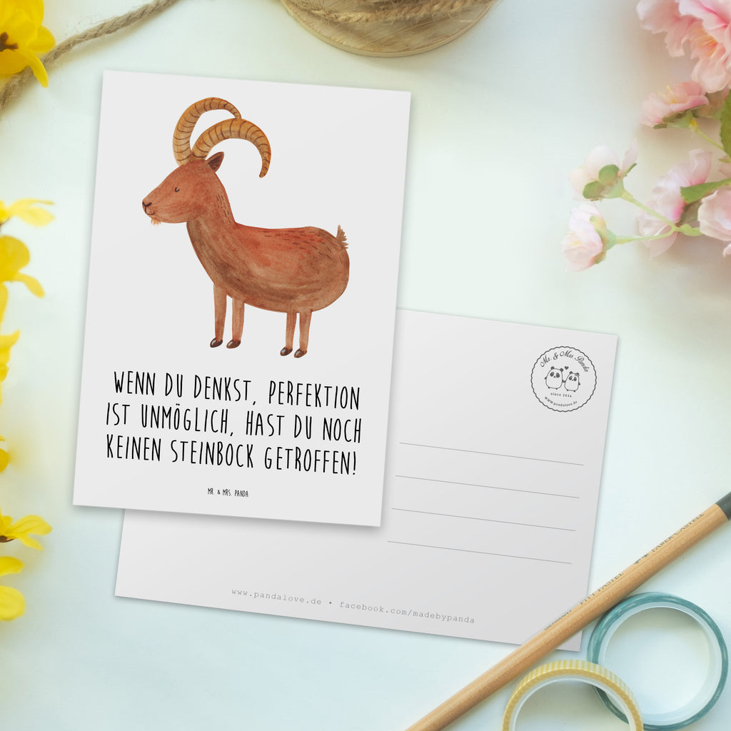 Postkarte Steinbock Perfektion Geschenkkarte, Dankeskarte, Einladungskarten Geburtstag, Einladungskarte, Grußkarte, Postkarte, Ansichtskarten, Einladung, Geburtstagskarte, Karte, Einladung Geburtstag, Ansichtskarte, Tierkreiszeichen, Sternzeichen, Horoskop, Astrologie, Aszendent