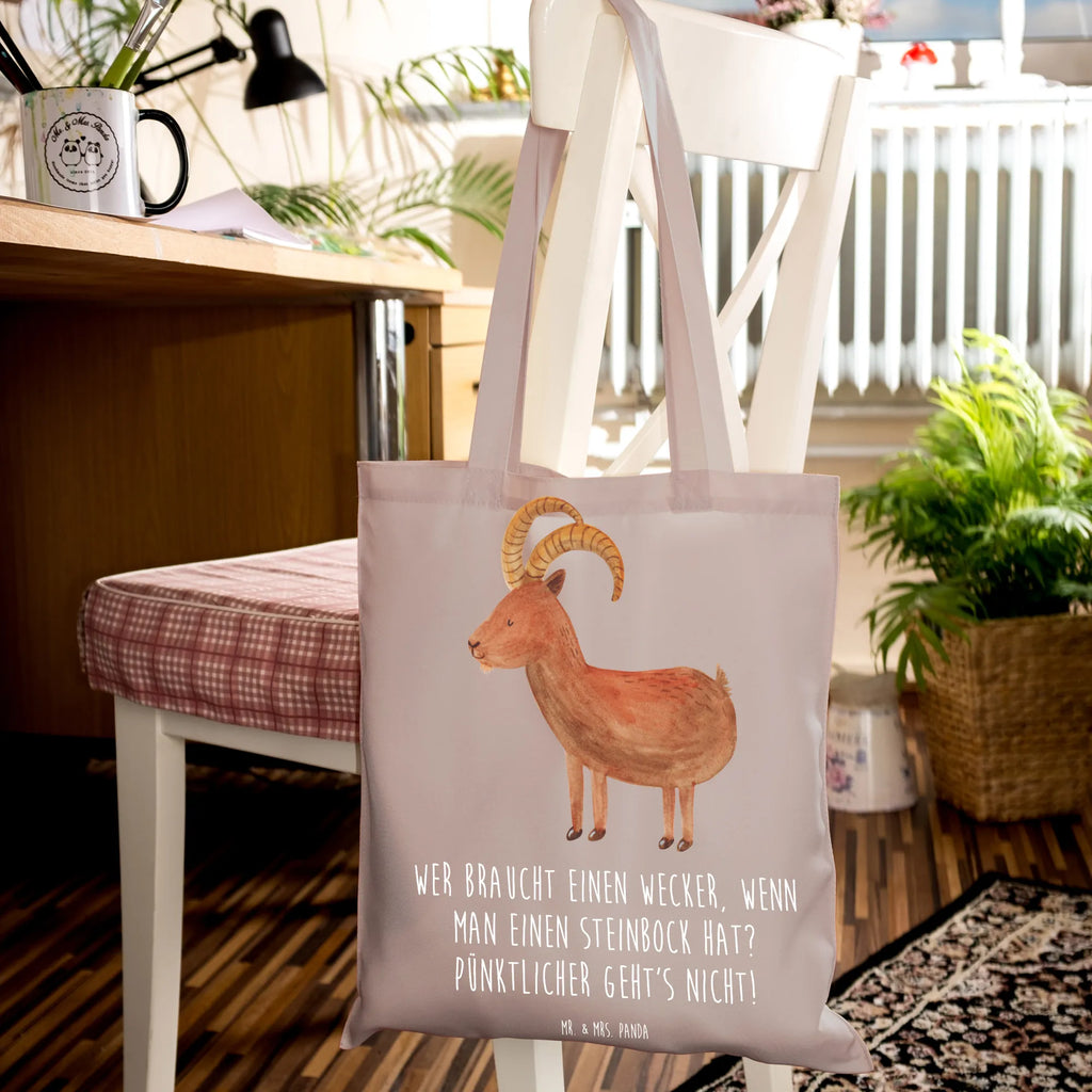 Tote bag Wer braucht einen Wecker, wenn man einen Steinbock hat? Pünktlicher geht's nicht! umhängebeutel, textilbeutel, henkeltasche baumwolle, Büchertasche, baumwoll shopper, Schultasche, stoff shopper, textiltasche, totebag, Shopping Tasche, Laptoptasche, Alltagstasche, Umhängetasche, Unitasche, Strandtasche, Jutebeutel, Henkeltasche, Shopper, einkaufsshopper, Tragetasche, Einkaufstüte, tragbeutel, Jutetasche, studententasche, Schultertasche, Einkaufstasche, schultertasche baumwolle, umhängetasche baumwolle, Baumwolltasche, Tote Bag, freizeitbeutel, tragetasche baumwolle, Schulbeutel, Freizeittasche, Stoffbeutel, Tasche, Baumwollbeutel, Uni Tasche, Beutel, campus tasche, universaltasche, Stofftasche, Einkaufsbeutel, Tüte, canvas tasche, dokumententasche, schulterbeutel, einkaufstasche baumwolle, Horoskop, Astrologie, Aszendent, Sternzeichen, Tierkreiszeichen