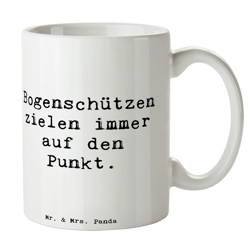 Tasse Spruch Bogenschützen Fokussierung Geschenktasse, Porzellantasse, Tasse mit Zitaten, Bürotasse, Tasse mit Motiven, Kaffeetasse, Teetasse, Tasse, Keramiktasse, Geschenk, Sport, Sportart, Hobby, Schenken, Danke, Dankeschön, Auszeichnung, Gewinn, Sportler