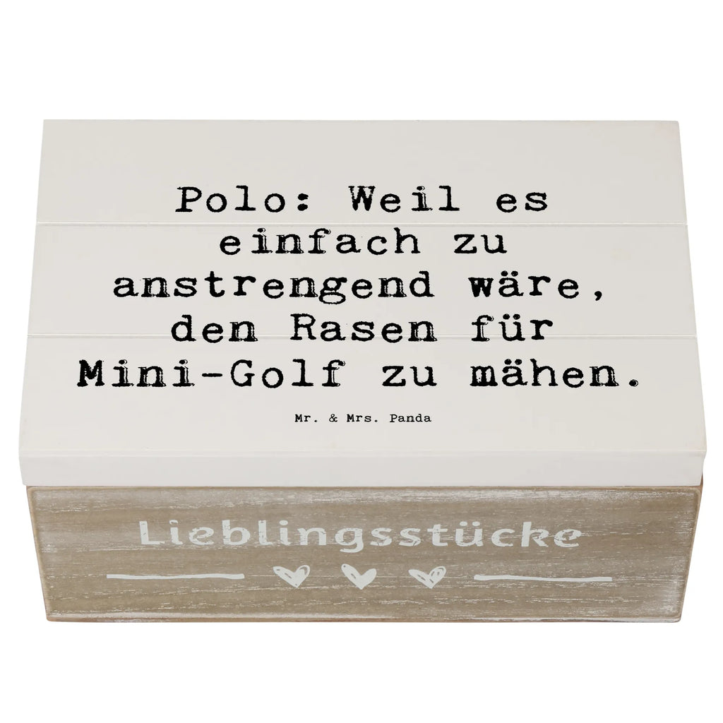 Holzkiste Spruch Polo Spaß Geschenkdose, Aufbewahrungsbox, Schatzkiste, Geschenkbox, Truhe, XXL, Schatulle, Holzkiste, Kiste, Erinnerungsbox, Erinnerungskiste, Dekokiste, Geschenk, Sport, Sportart, Hobby, Schenken, Danke, Dankeschön, Auszeichnung, Gewinn, Sportler