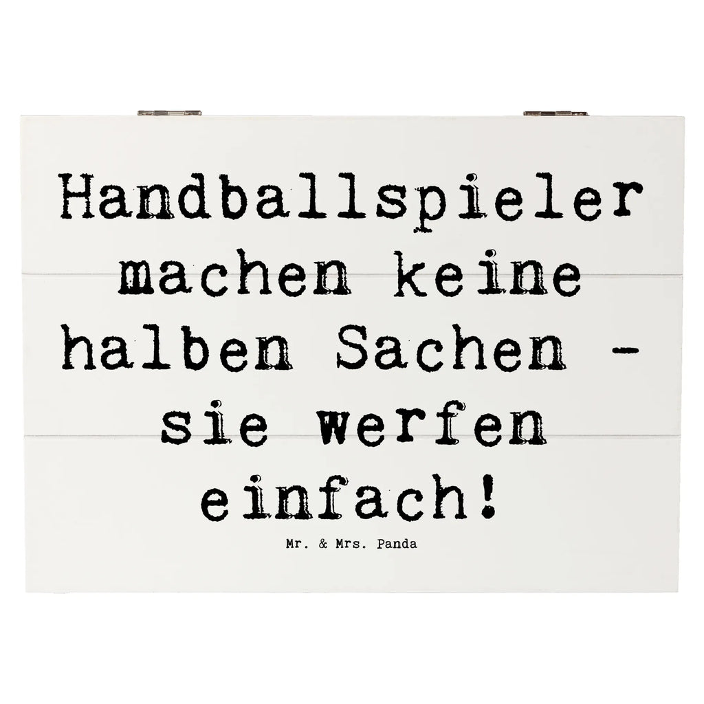 Holzkiste Spruch Handball Wurf Erinnerungsbox, Holzkiste, Truhe, Kiste, Erinnerungskiste, Geschenkdose, Geschenkbox, Aufbewahrungsbox, XXL, Schatzkiste, Dekokiste, Schatulle, Geschenk, Sport, Sportart, Hobby, Schenken, Danke, Dankeschön, Auszeichnung, Gewinn, Sportler