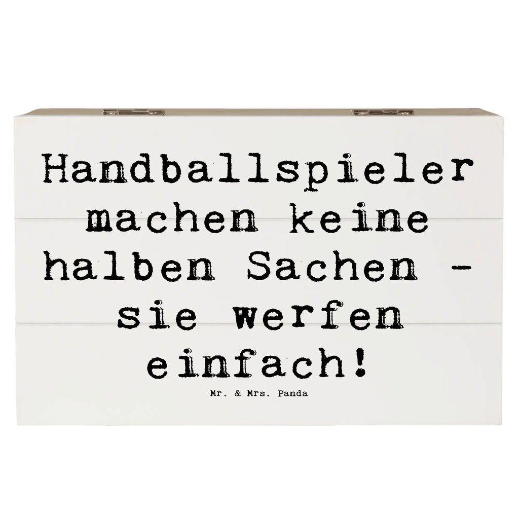 Holzkiste Spruch Handball Wurf Erinnerungsbox, Holzkiste, Truhe, Kiste, Erinnerungskiste, Geschenkdose, Geschenkbox, Aufbewahrungsbox, XXL, Schatzkiste, Dekokiste, Schatulle, Geschenk, Sport, Sportart, Hobby, Schenken, Danke, Dankeschön, Auszeichnung, Gewinn, Sportler
