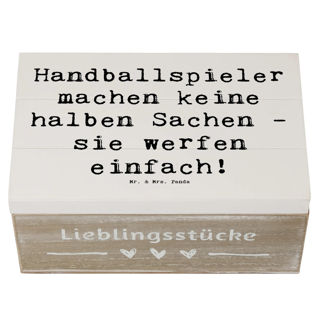 Holzkiste Spruch Handball Wurf Erinnerungsbox, Holzkiste, Truhe, Kiste, Erinnerungskiste, Geschenkdose, Geschenkbox, Aufbewahrungsbox, XXL, Schatzkiste, Dekokiste, Schatulle, Geschenk, Sport, Sportart, Hobby, Schenken, Danke, Dankeschön, Auszeichnung, Gewinn, Sportler
