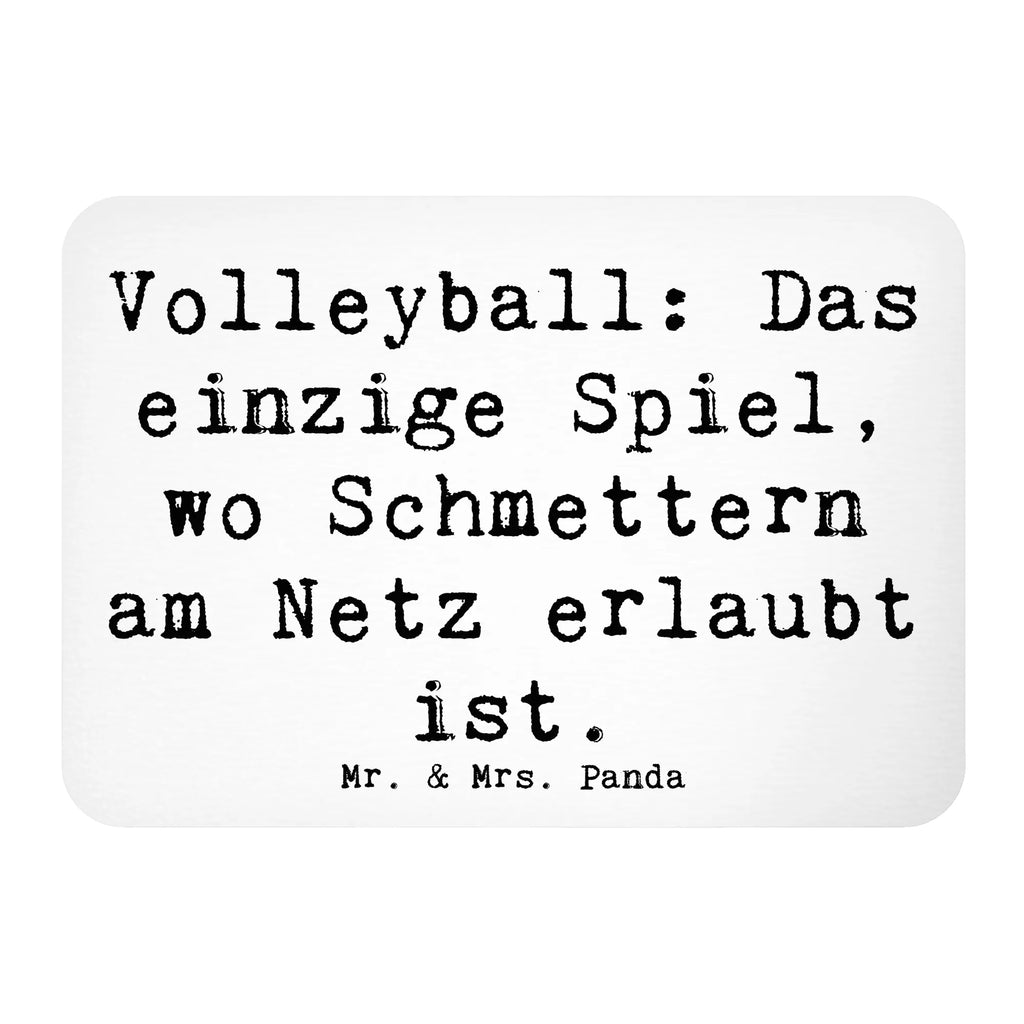 Magnet Saying Volleyball: Das einzige Spiel, wo Schmettern am Netz erlaubt ist. Kühlschrankmagnet, Souvenir Magnet, Dekomagnet, Notiz Magnet, Kühlschrank Dekoration, Pinnwandmagnet, Whiteboard Magnet, Motivmagnete, Geschenk, Sport, Sportart, Hobby, Schenken, Danke, Dankeschön, Auszeichnung, Gewinn, Sportler
