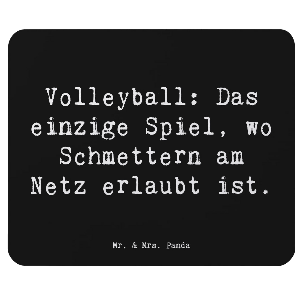 Mouse mat Saying Volleyball: Das einzige Spiel, wo Schmettern am Netz erlaubt ist. Arbeitszimmer, Computer zubehör, PC Zubehör, Mauspad Büro, Designer Mauspad, Büroausstattung, Einzigartiges Mauspad, Mausunterlage, Mousepad, Mauspad, Geschenk, Sport, Sportart, Hobby, Schenken, Danke, Dankeschön, Auszeichnung, Gewinn, Sportler