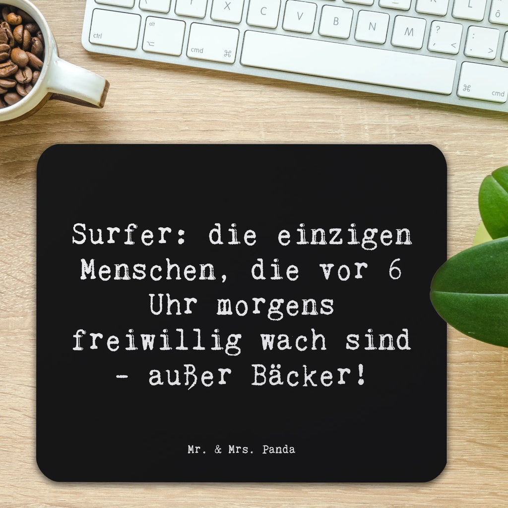 Mauspad Spruch Surfen Frühaufsteher Designer Mauspad, Arbeitszimmer, Mauspad Büro, Einzigartiges Mauspad, Computer zubehör, Büroausstattung, Mousepad, PC Zubehör, Mauspad, Mausunterlage, Geschenk, Sport, Sportart, Hobby, Schenken, Danke, Dankeschön, Auszeichnung, Gewinn, Sportler